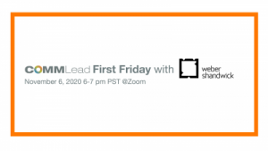 First Friday Interview: Weber Shandwick