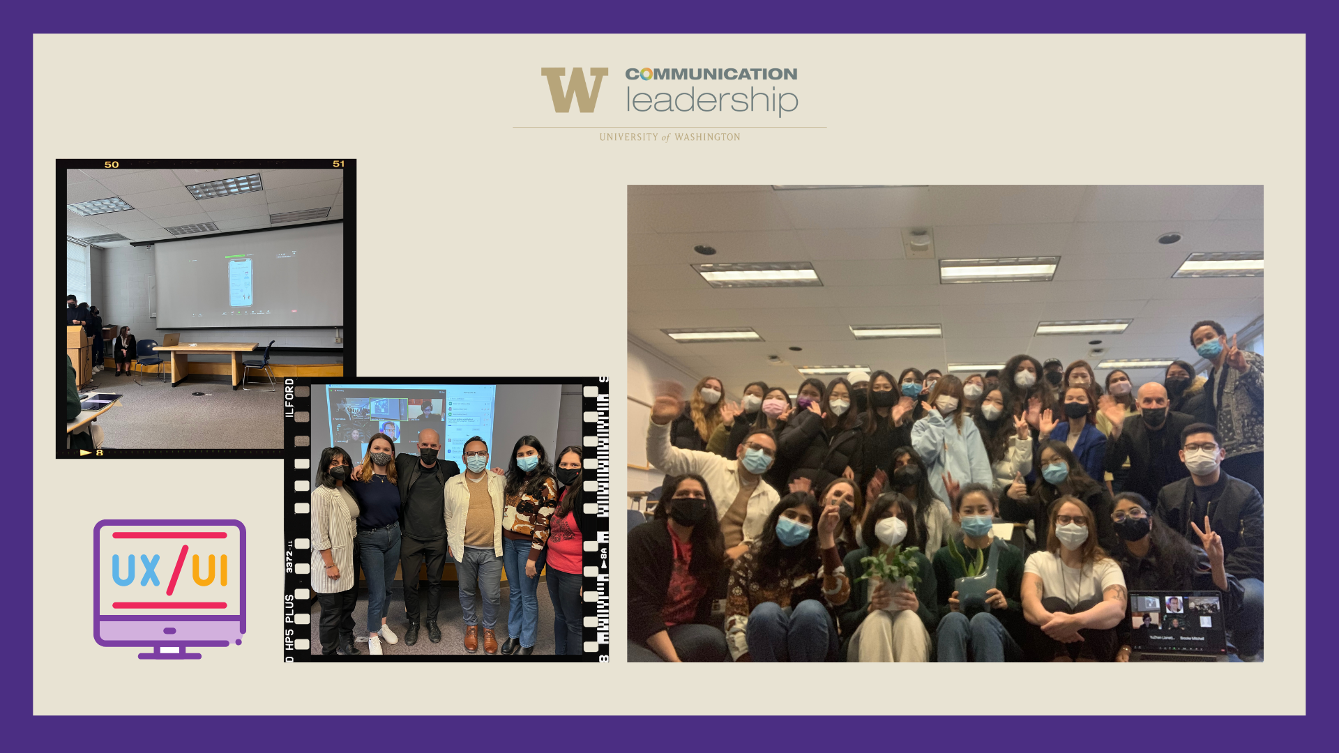 Students and Instructors at COMMLD 515: Advanced User Design class