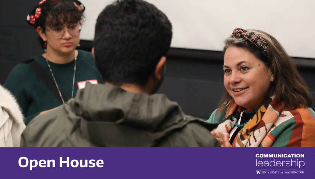 Ekin Yasin meeting with prospective students