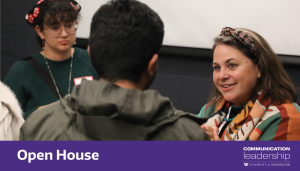 Ekin Yasin meeting with prospective students