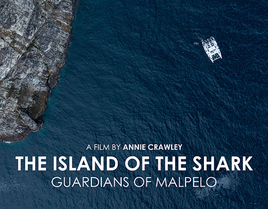 A crop of the poster for The Island of the Shark