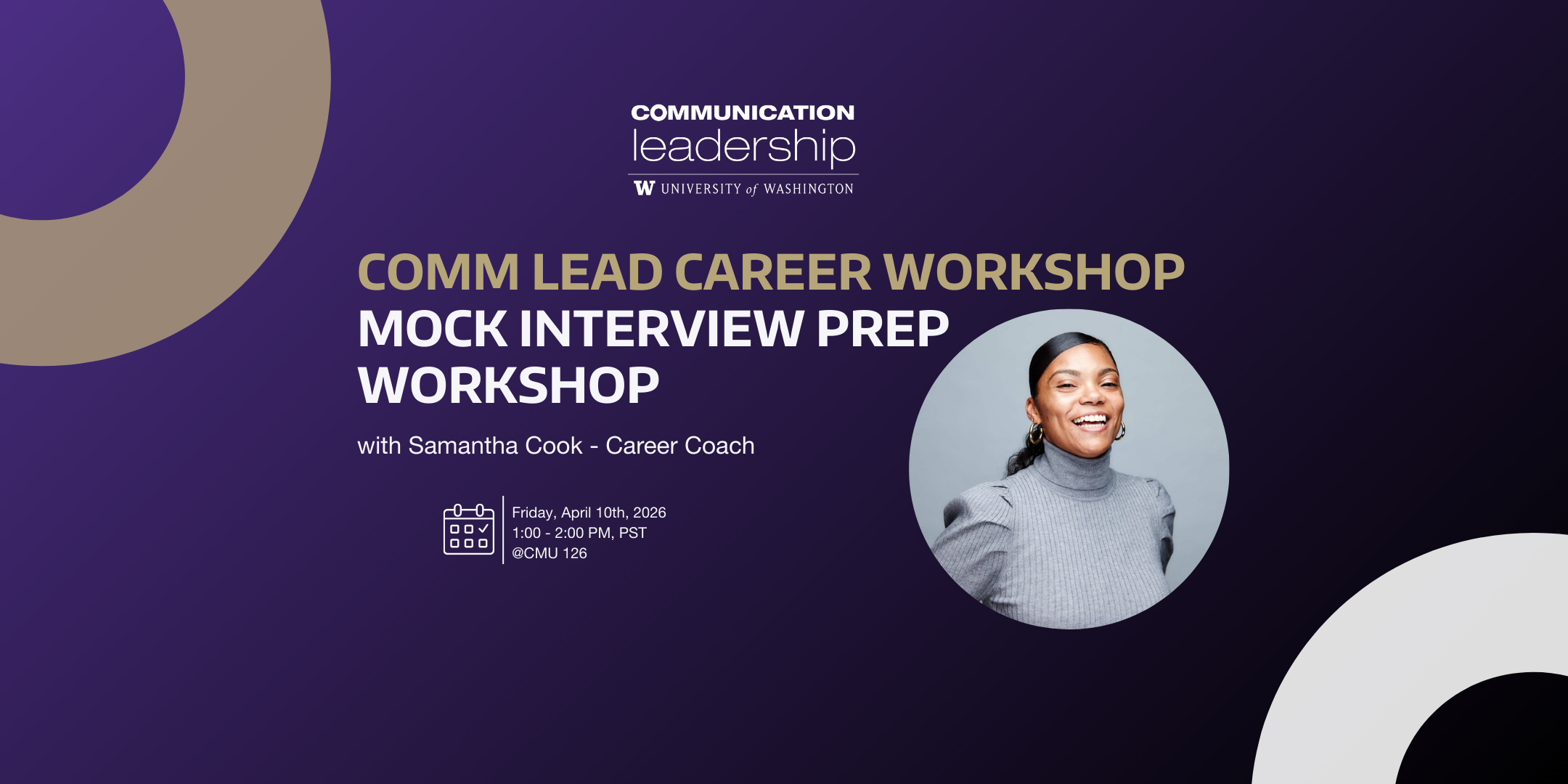 Career Workshop: Mock Interview Prep Banner