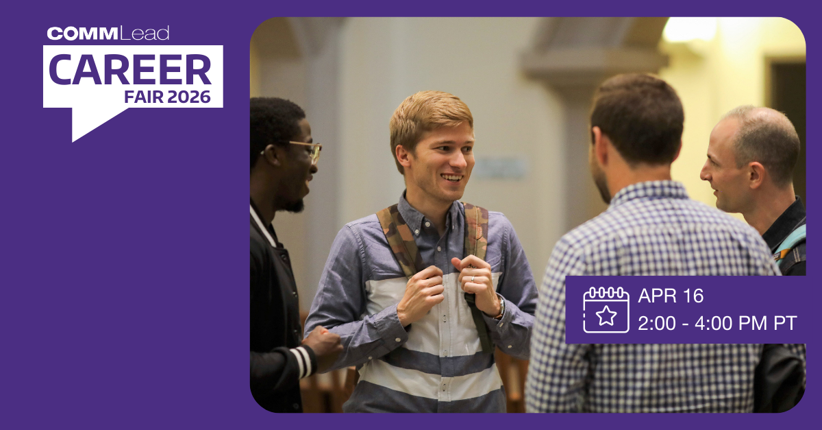 Comm Lead Career Fair 2026 Banner