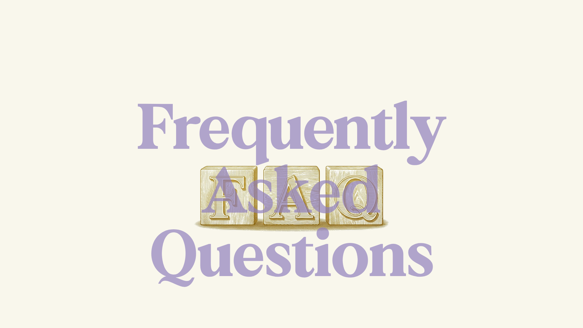 Frequently Asked Questions Banner