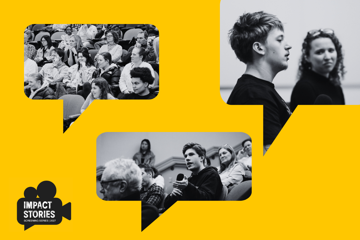 Impact Stories Banner With Attendee Photos